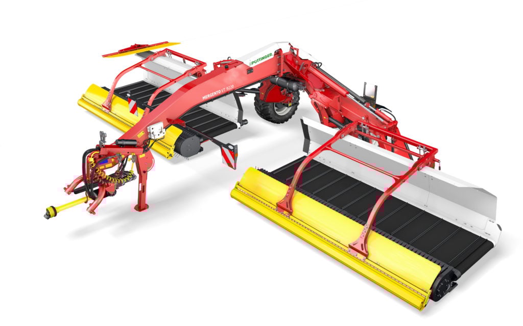 Pottinger has entered the belt rake market with its Mergento VT 9220