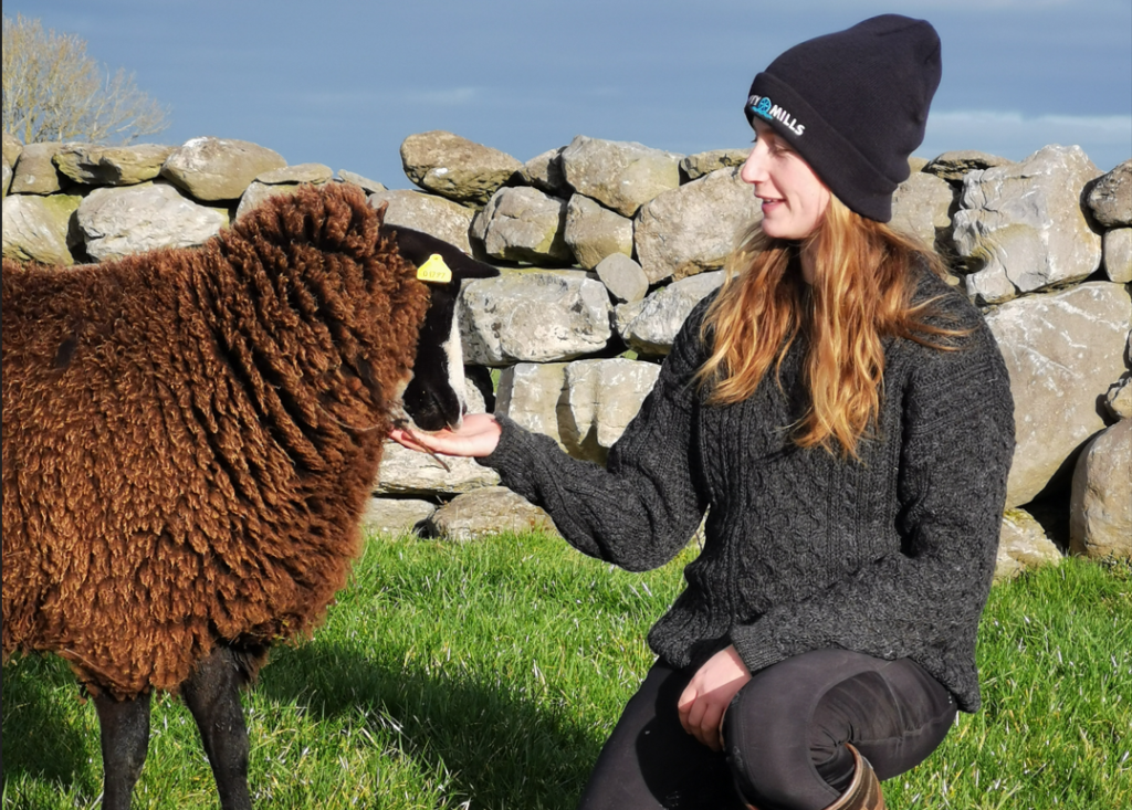 Kilcolgan farmer, Aoife McCabe