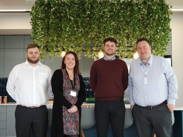 Inside Sales managers:&nbsp;Luke O’Callaghan, Cathy Caulfield, Michael Kennedy and Niall Brady