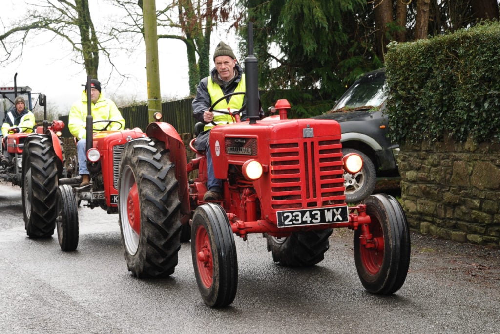 The IH B250 gave rise to a popular line of smaller tractors like the the B275 shown here