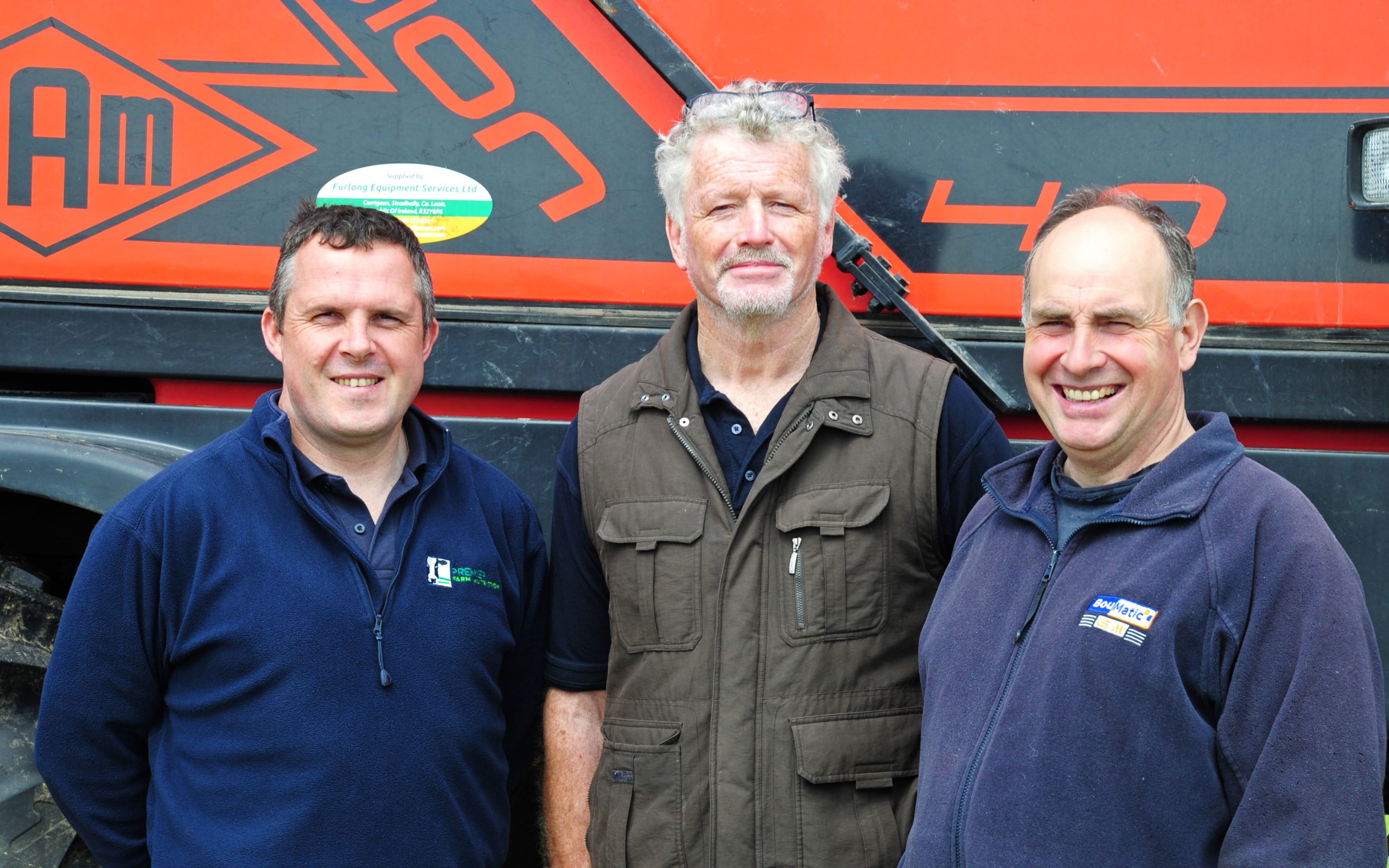 (L-r): Brian Reidy, Seamus Lanergan, Conor Ryan
