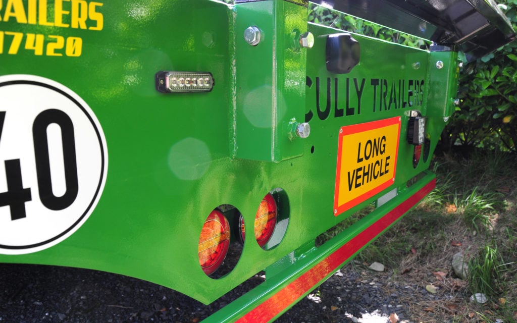 Recessed lights ad a clean paint job indicate care taken in production