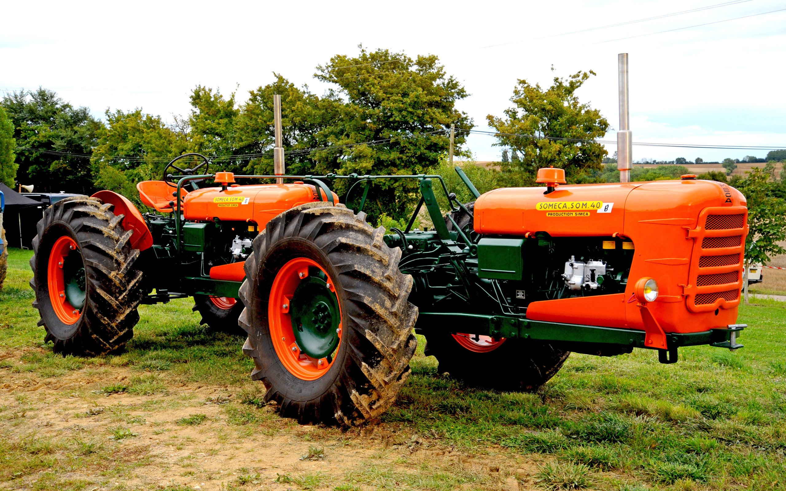 The Bisom 40 was based around two Someca 40 units and was designed to revert back to individual tractors quickly on the farm