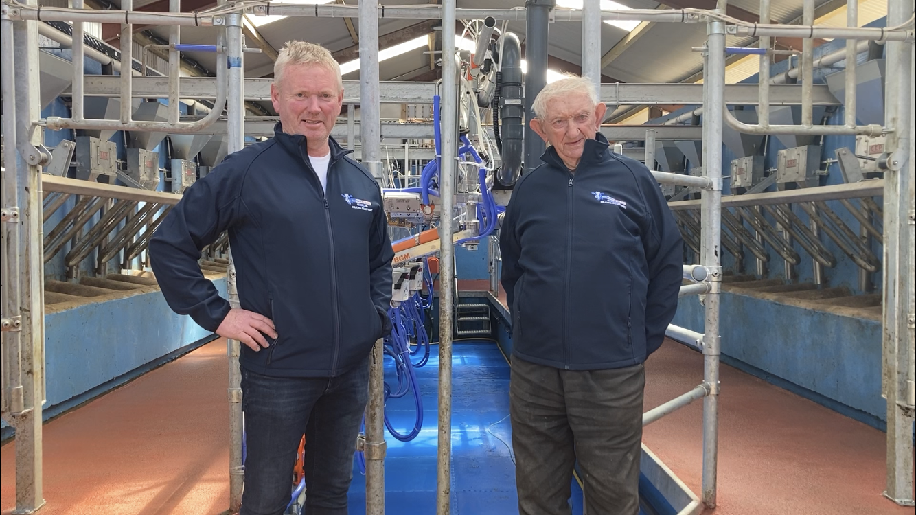 L:R: Pat and Michael John O'Driscoll