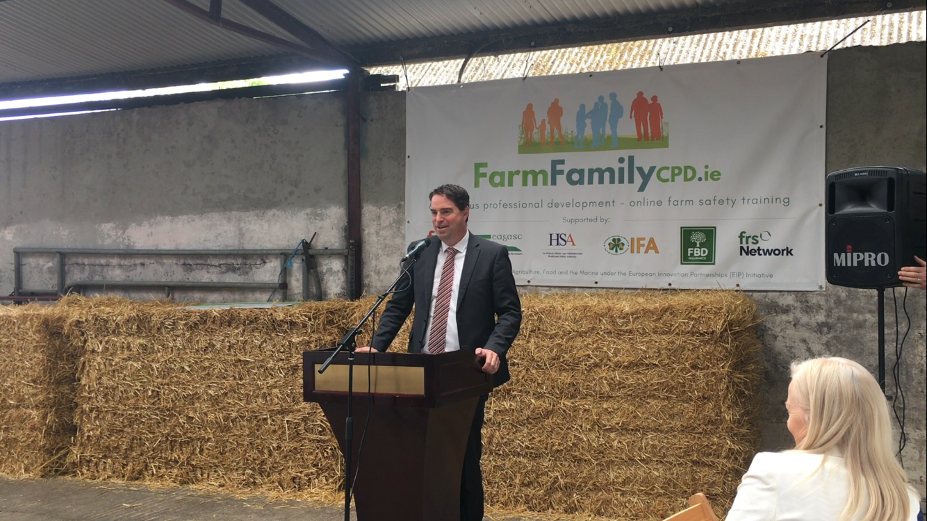 Minister of State with responsibility for farm safety Martin Heydon. Source: Agriland