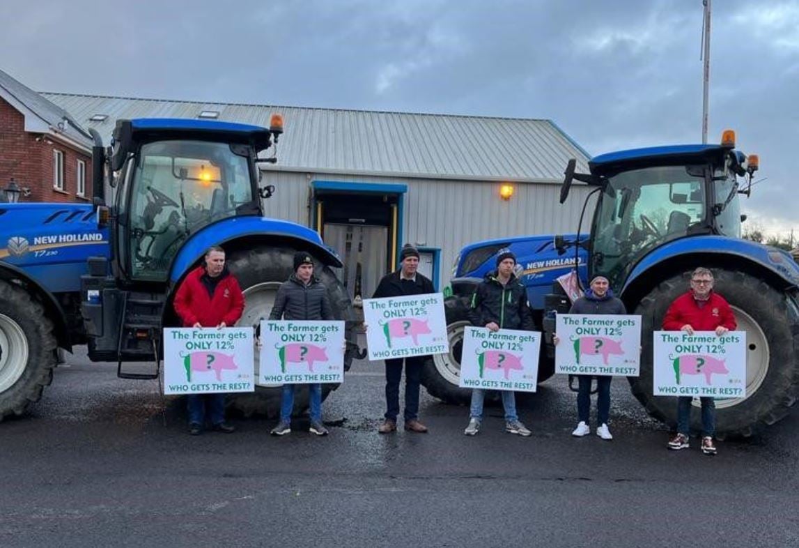 IFA pig farmer members in Co. Monaghan