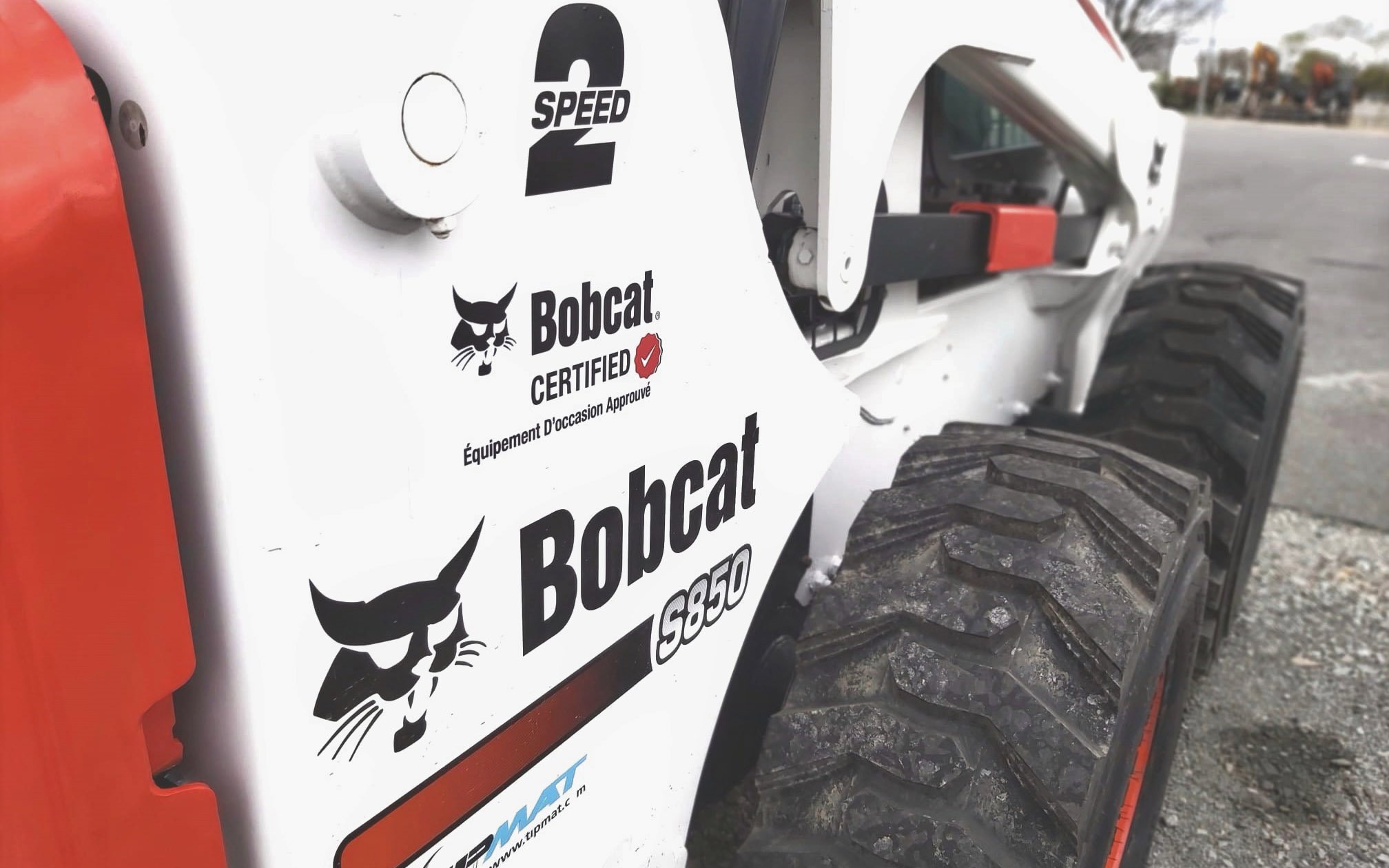 All Bobcat-certified machines will be marked as such