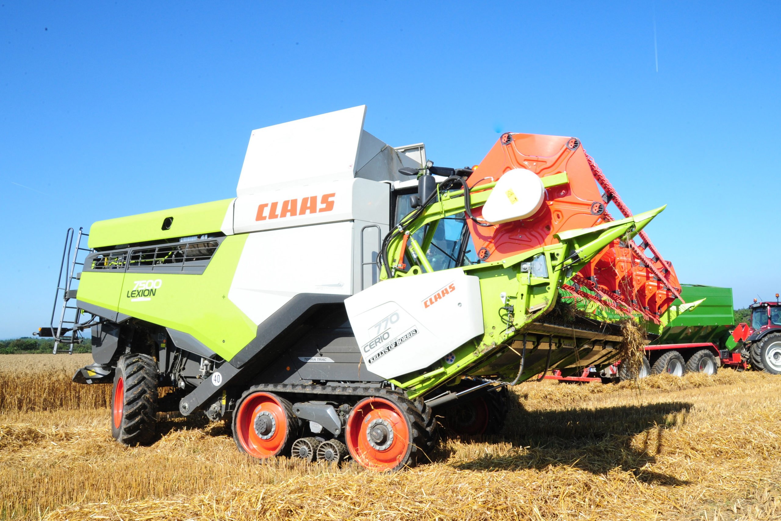 Claas are now world leaders in combine technology