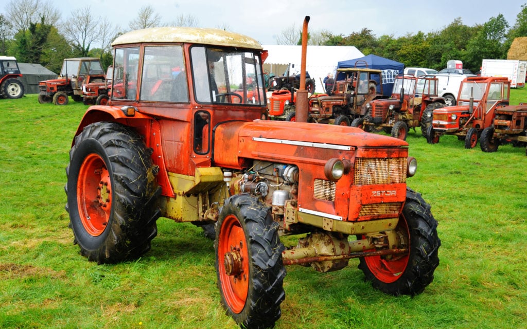 The Zetor Five series was introduced in 1967 with four wheel drive as an option