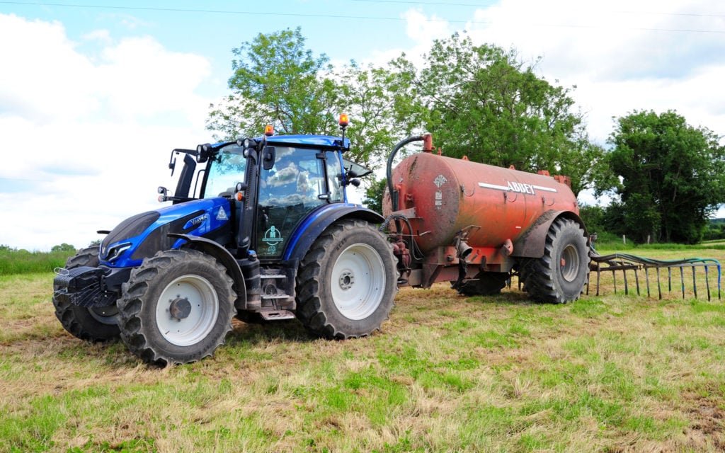 The G115 has handled the Abbey tanker with Vogelsang macerator well this season