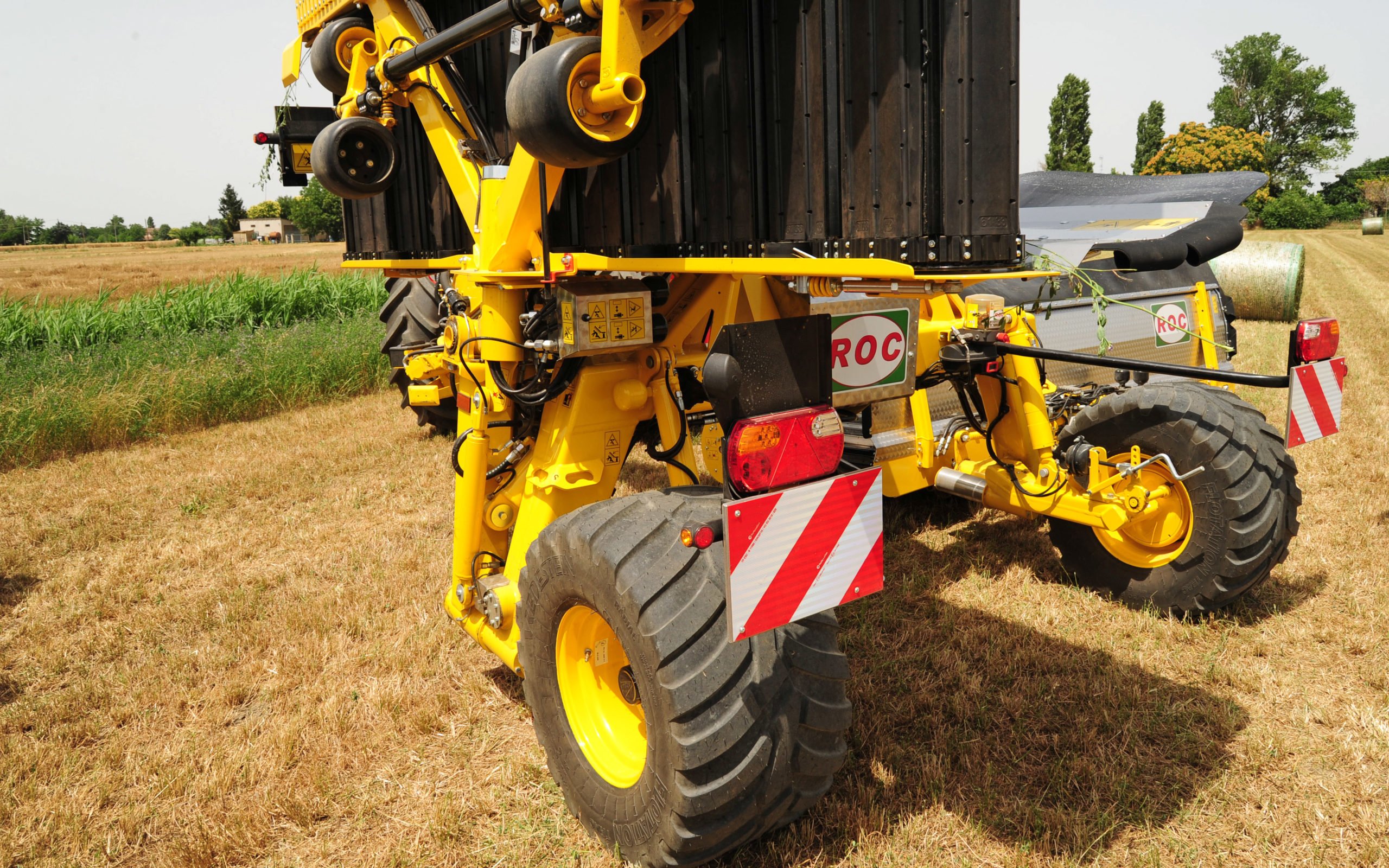 The substantial frame of the ROC mergers emphasises their status as high output professional machines