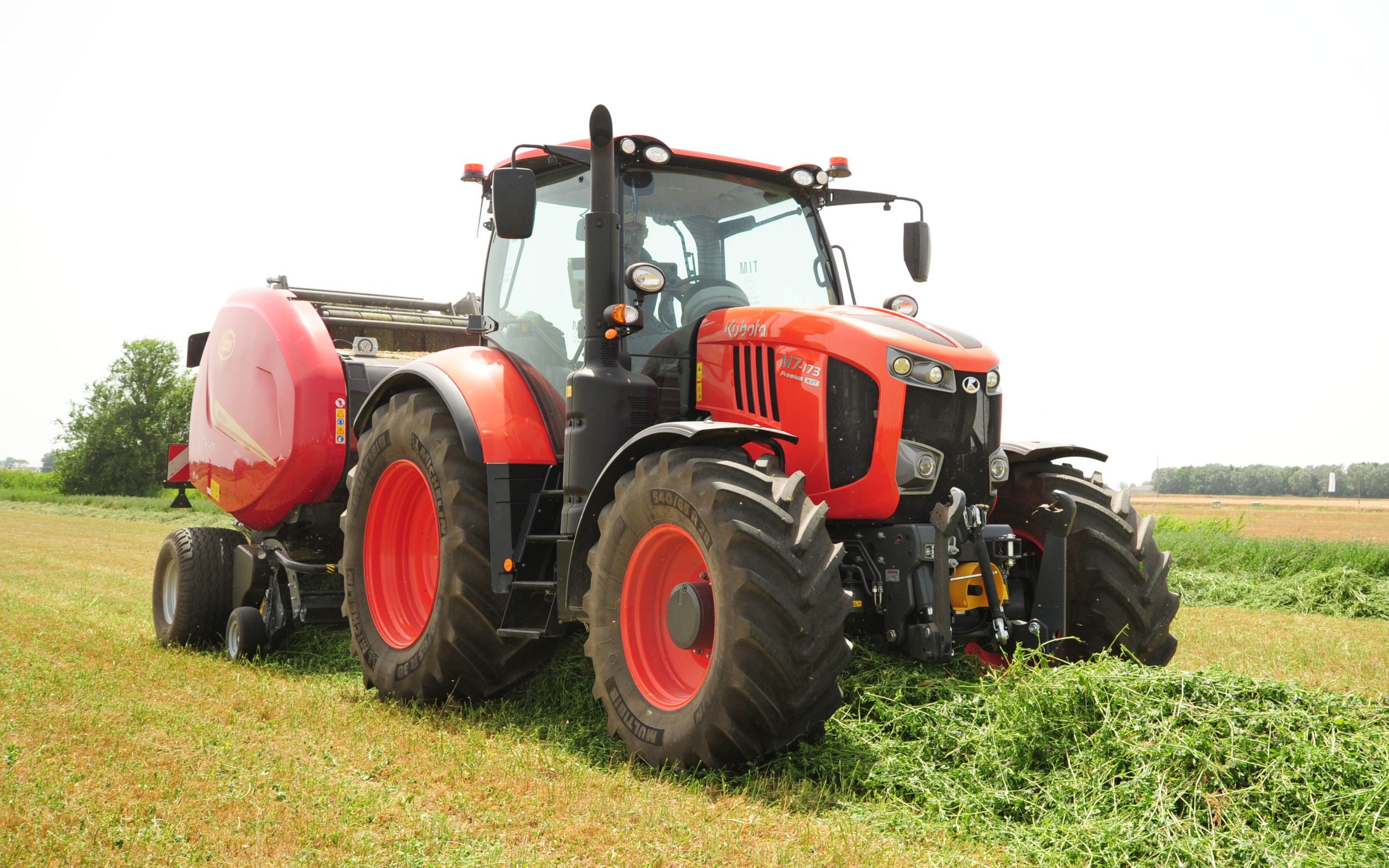 Sold in the Vicon livery in various markets Kverneland balers are now becoming available with TIM