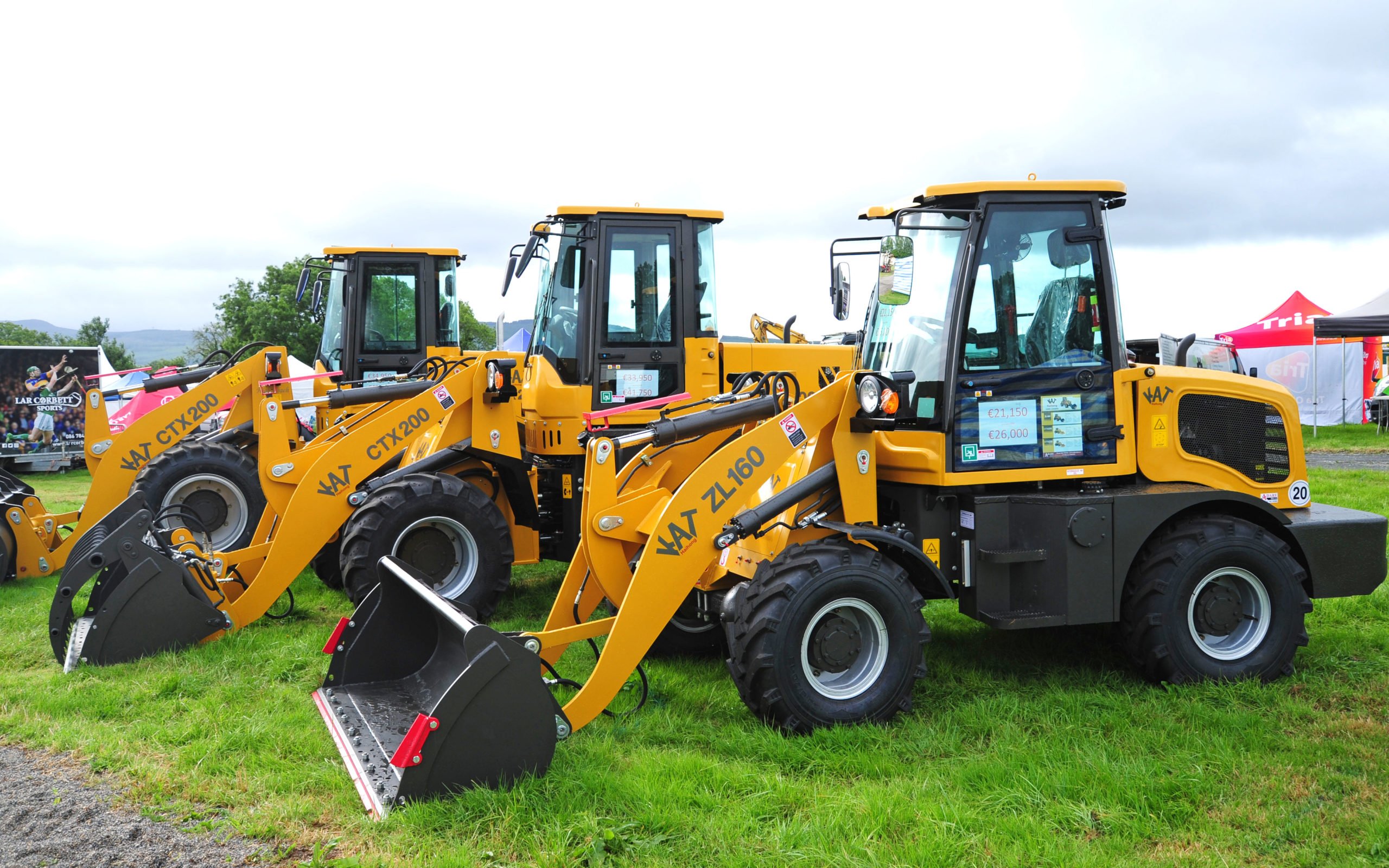 An attractive price but little else is known about these Kat wheeled loaders