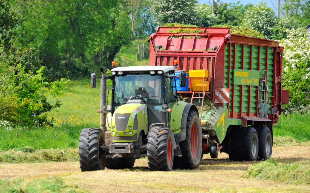 Irish farming without four wheel drive is unthinkable nowdays
