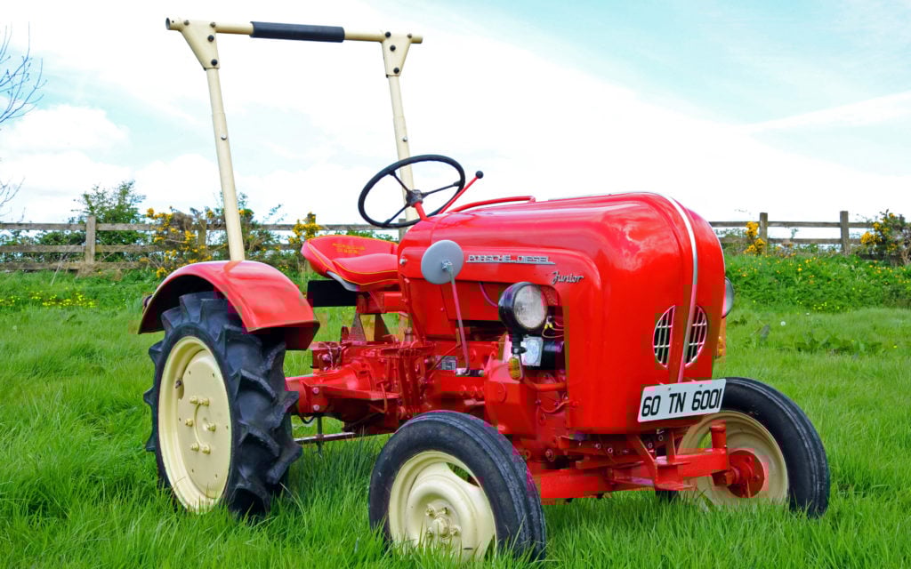 Two-wheel drive designs answered the immediate demand for tractors after the war