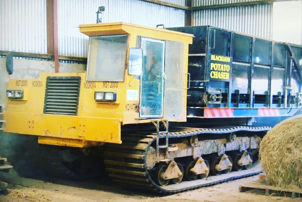 Morooka MST 2000 dumper with bespoke potato box which was stolen on June 16