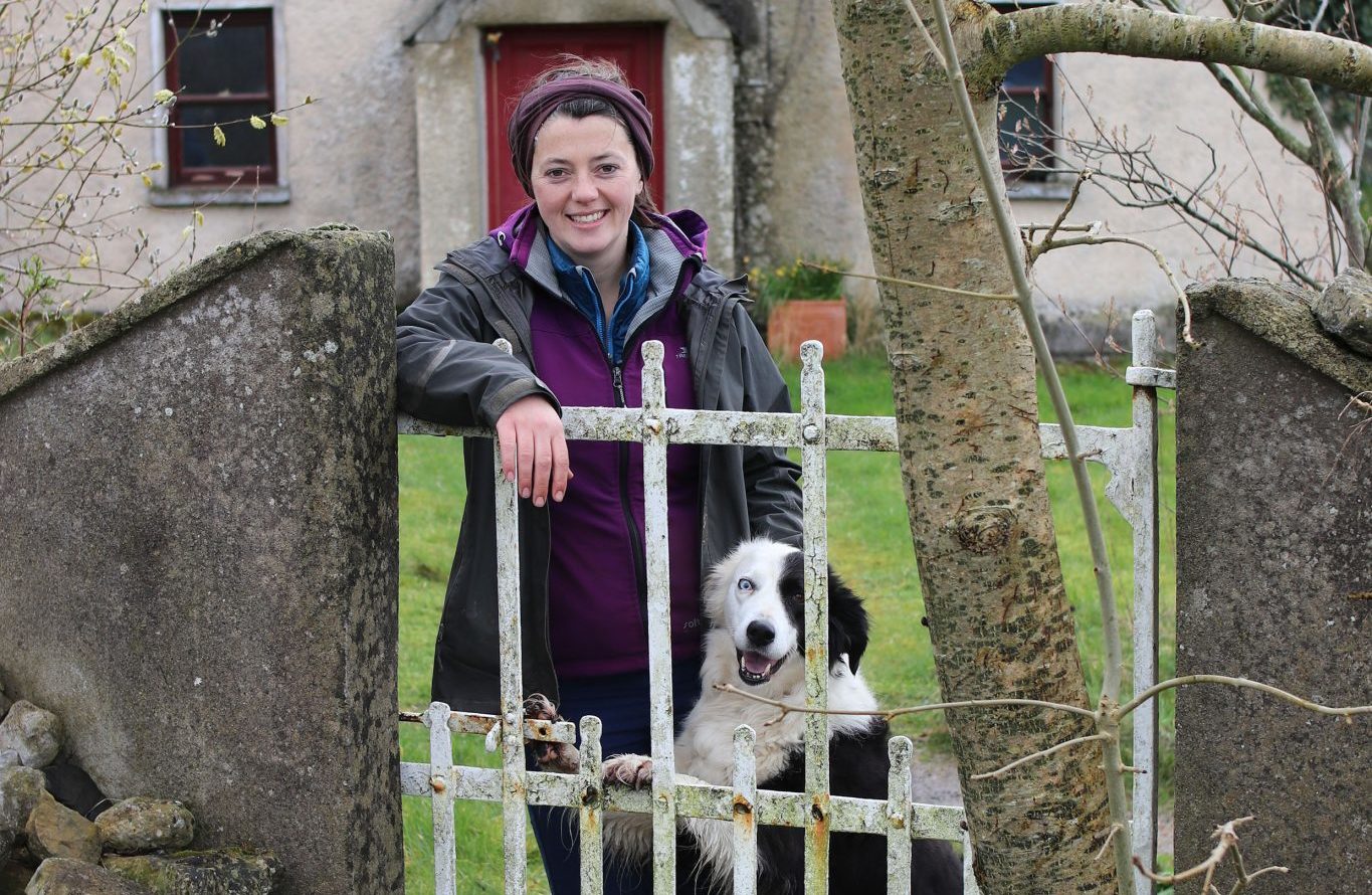 FFN ambassador, Kate Egan on her farm in Co. Westmeath. Image source: FFN