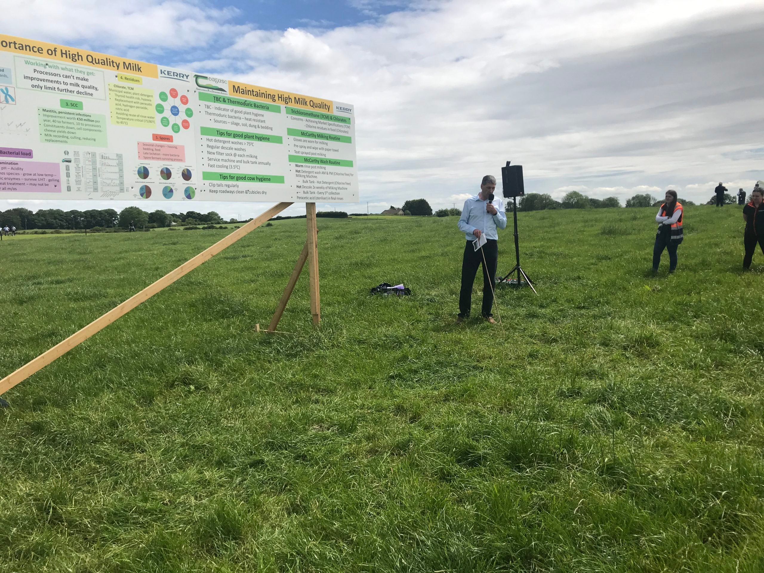 John Murphy, milk quality coordinator at Kerry Agribusiness
