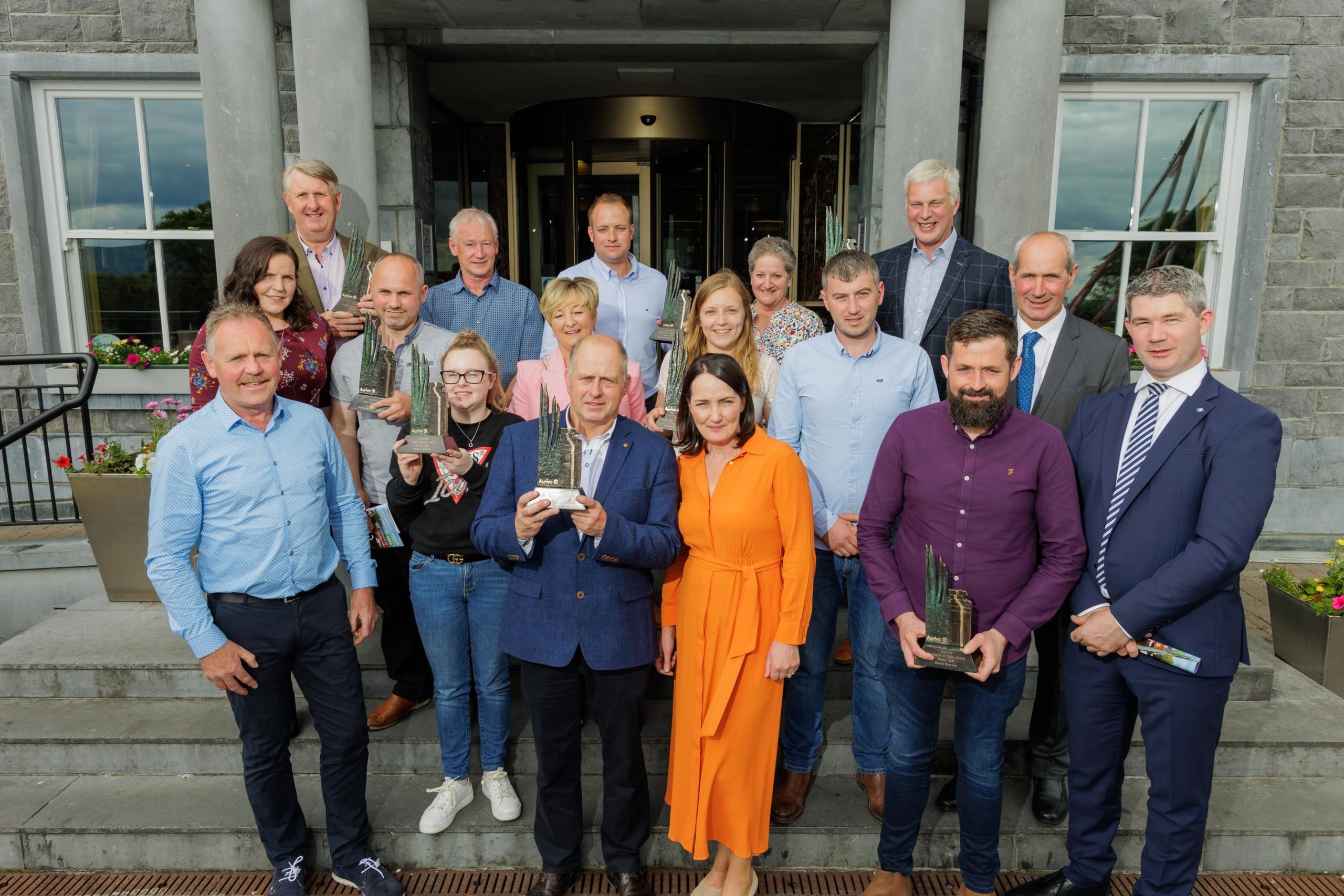 Winners of the 15th Annual Aurivo Milk Quality Awards at the recent ceremony.