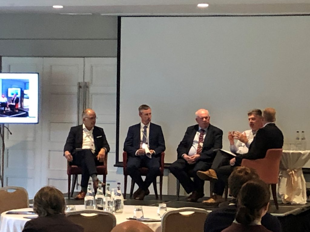 Speakers at the RGFI/REGATRACE in Dublin today