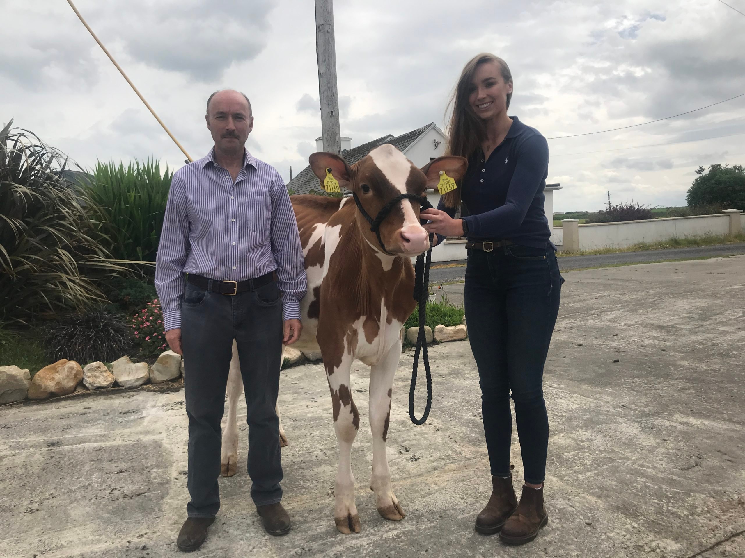 Tim and Lauren FitzmauriceWith Leagh Ali ArribaShe is the only daughter of Ruann’s Miss Apple Aria EX95 in Europe