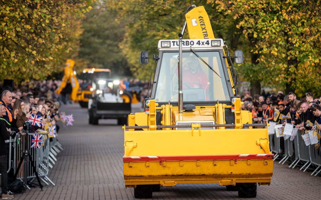 It is the Backhoe loader which has brought JCB international recognition and is here represented by a 1980 3CX