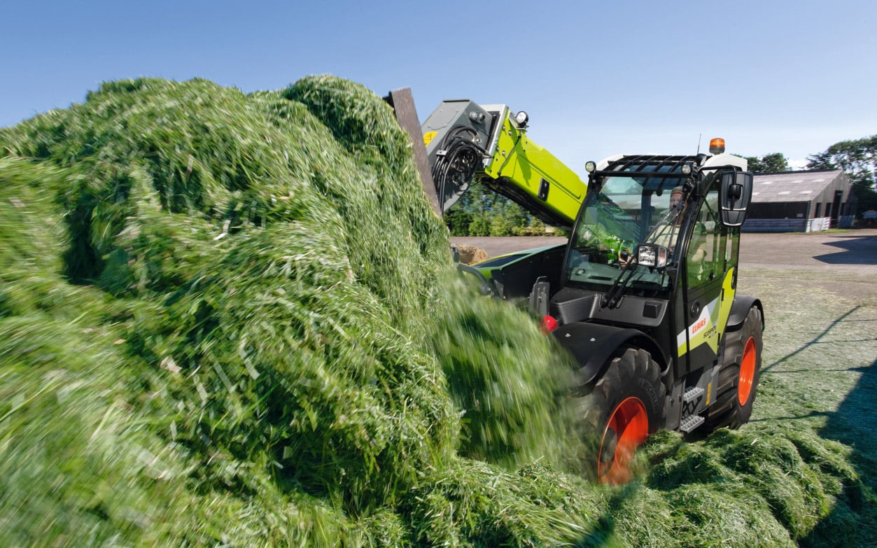 Deutz engines are popular when it comes to materials handling, the Claas Scorpion range has them as power plants