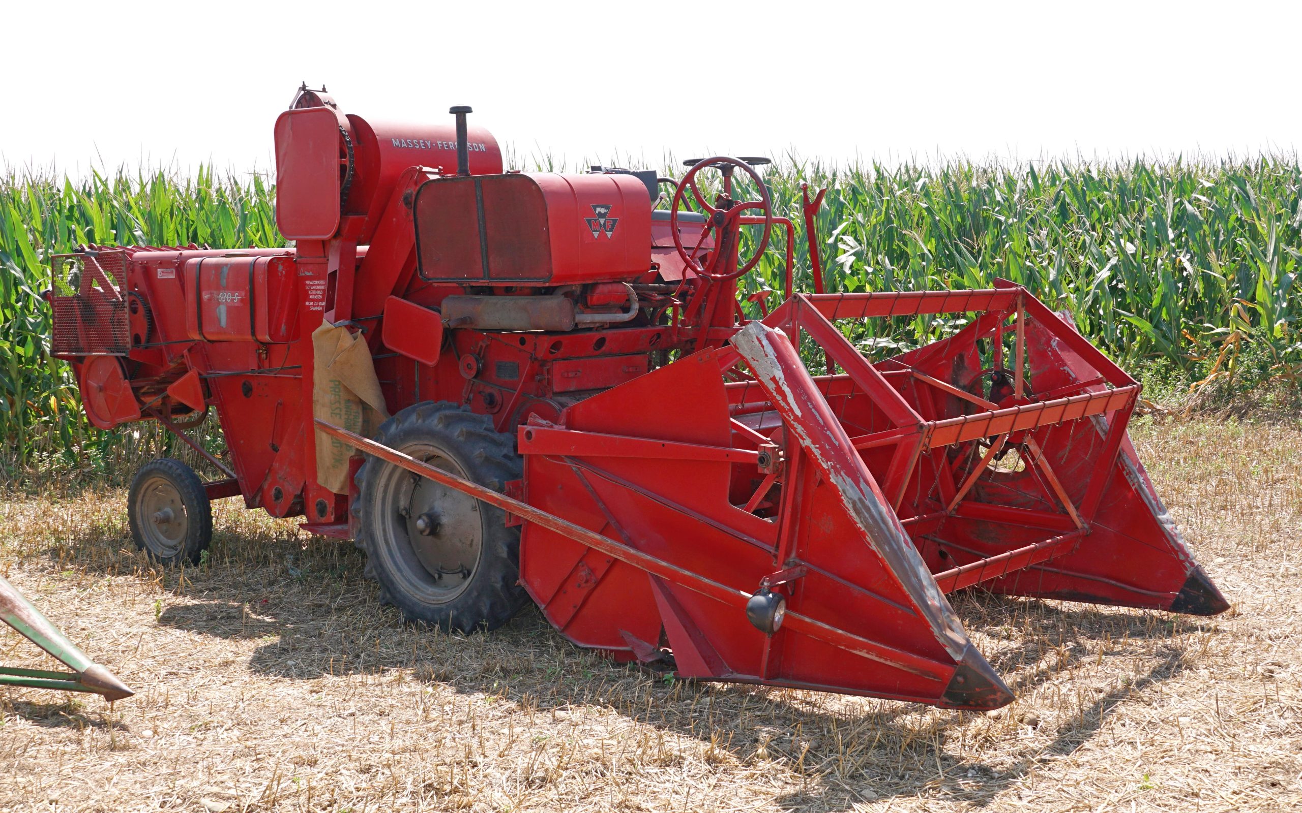 The MF 30 combine was made at Marquette but was known as the MF 630 if made in Germany, as in this example