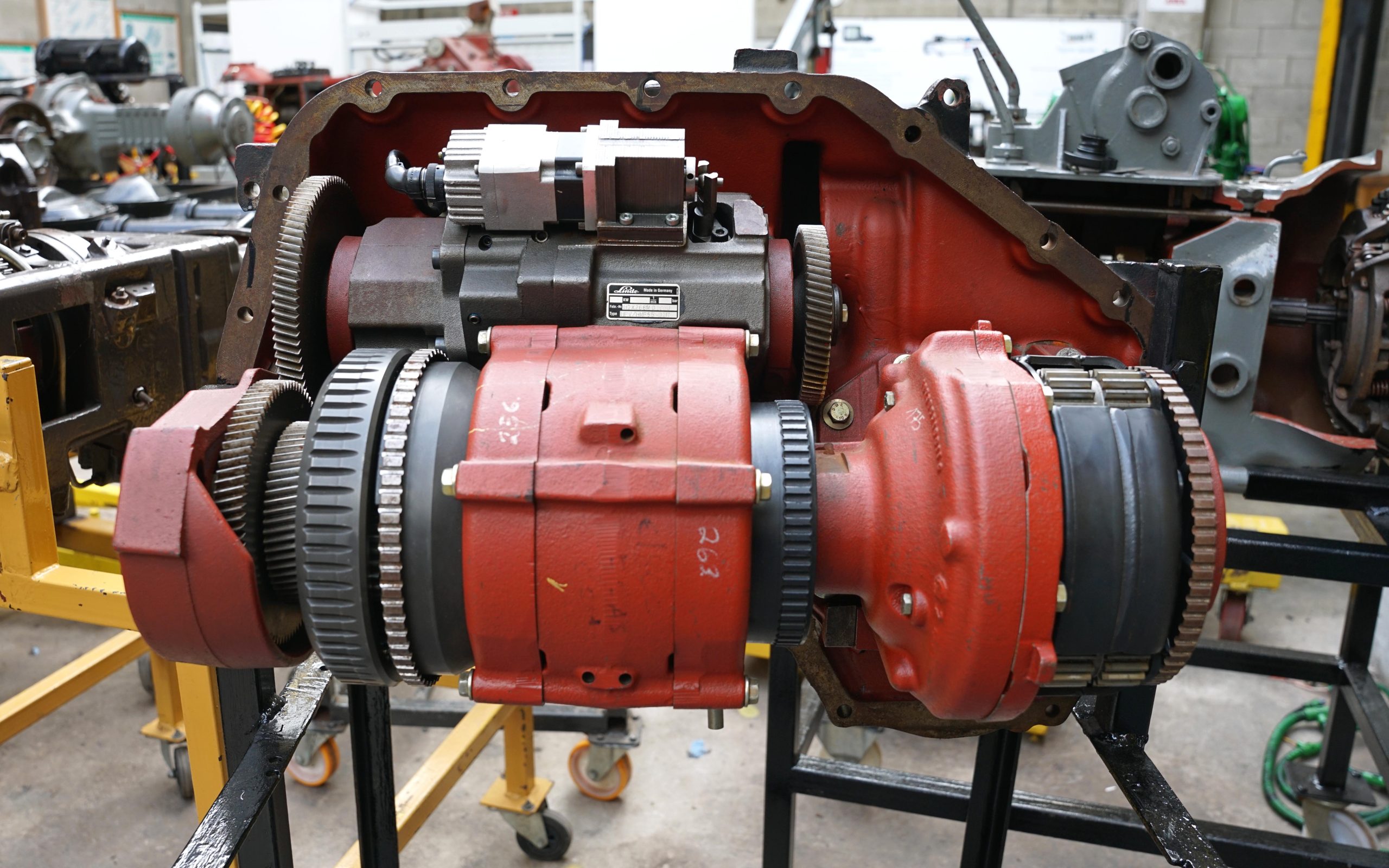 Transmissions will also degrade oils, but mainly through the mechanical sheering of the polymers that determine viscosity