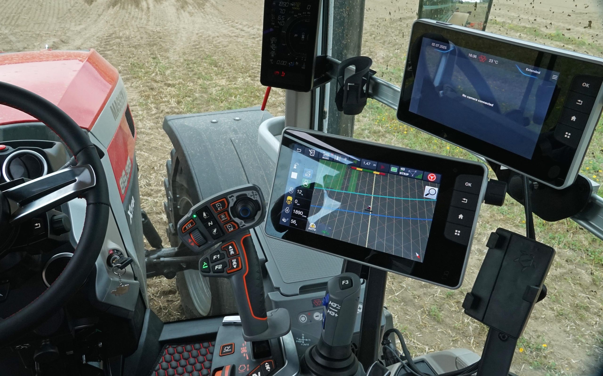 The proliferation of screens and operational software on a tractor demand a lot of power