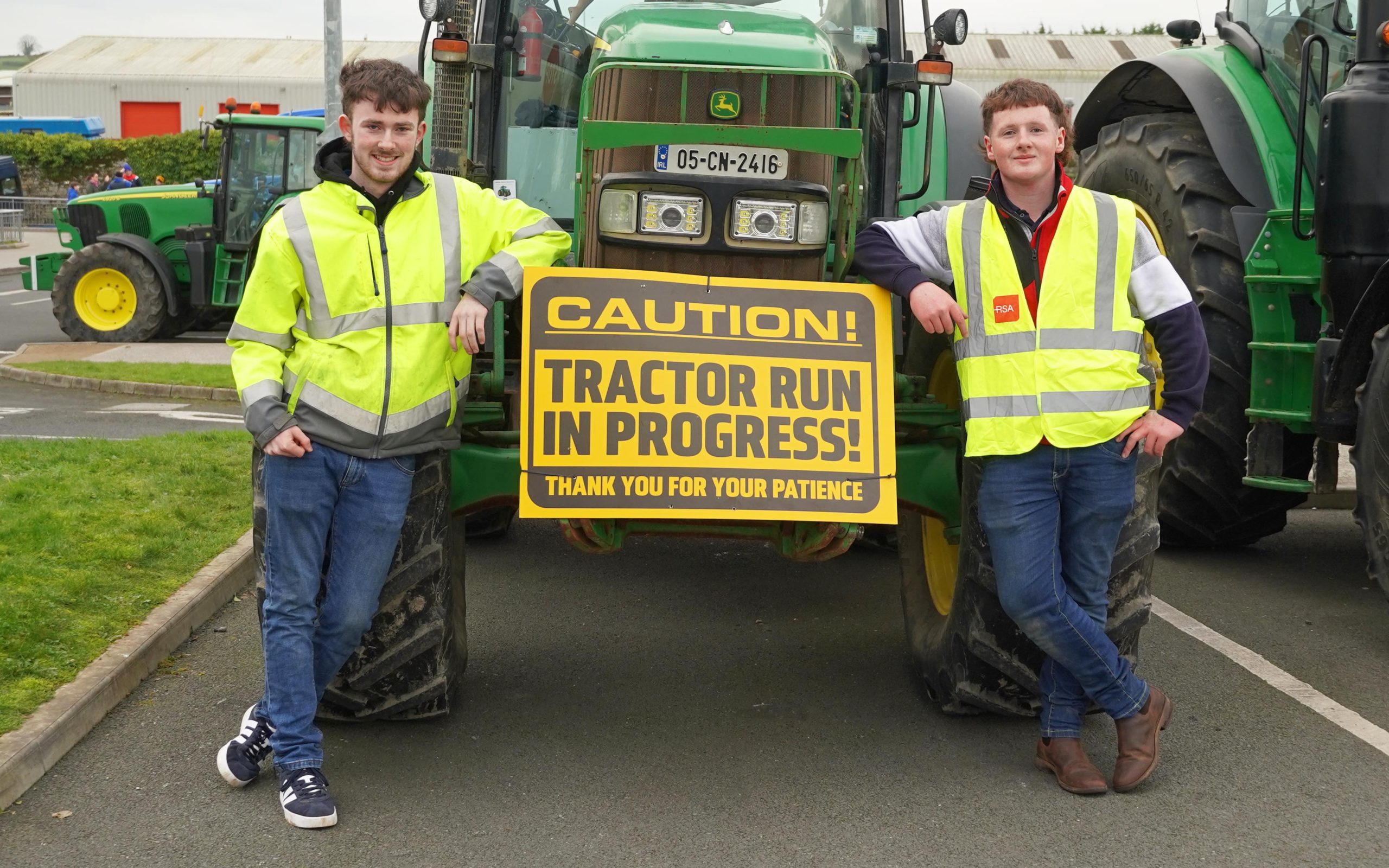 (L-r) Billy Breen and Tiernan Mulcahy