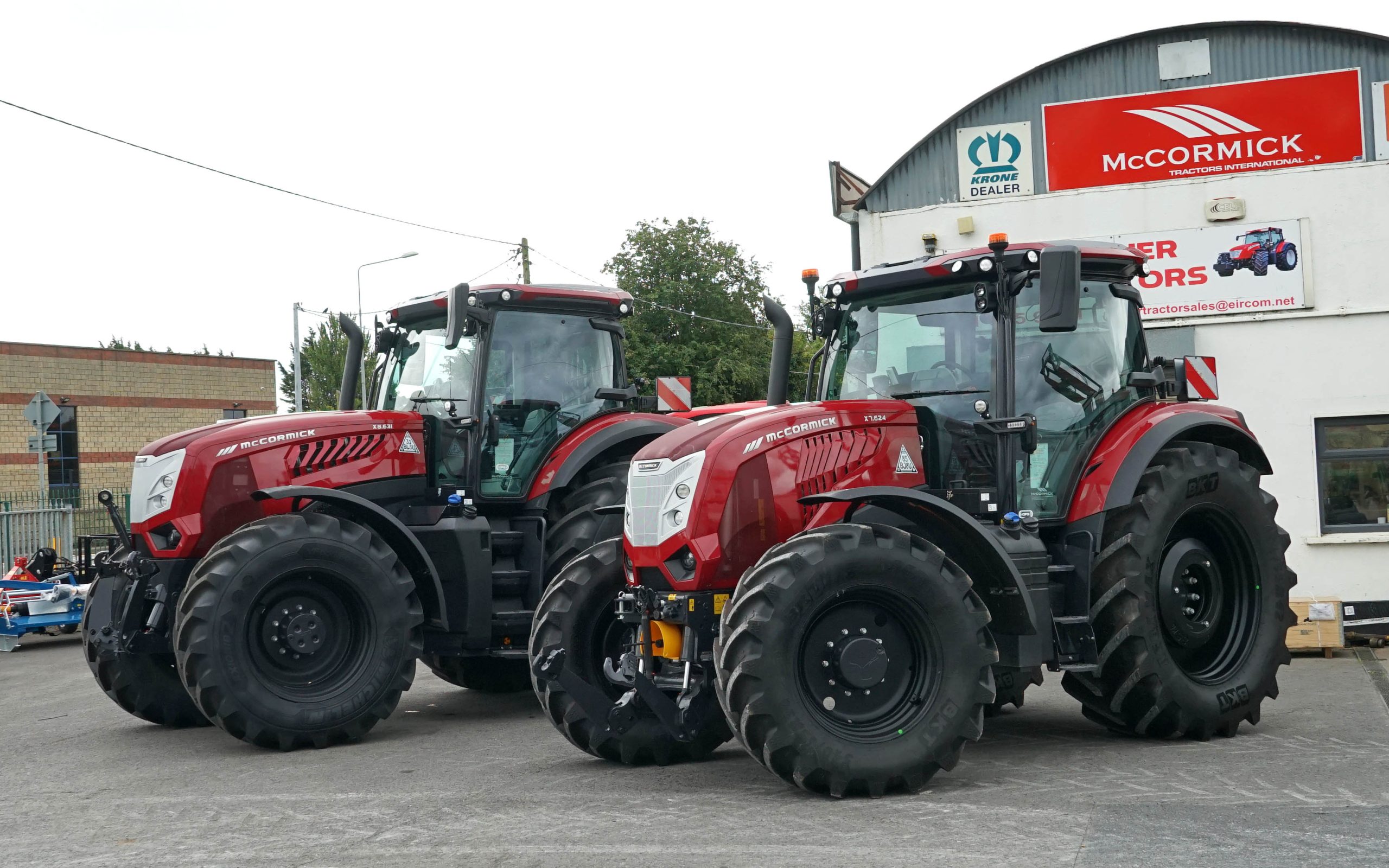 The X7 and X8 series tractors from McCormick demonstrate that the company is now a serious player in the market