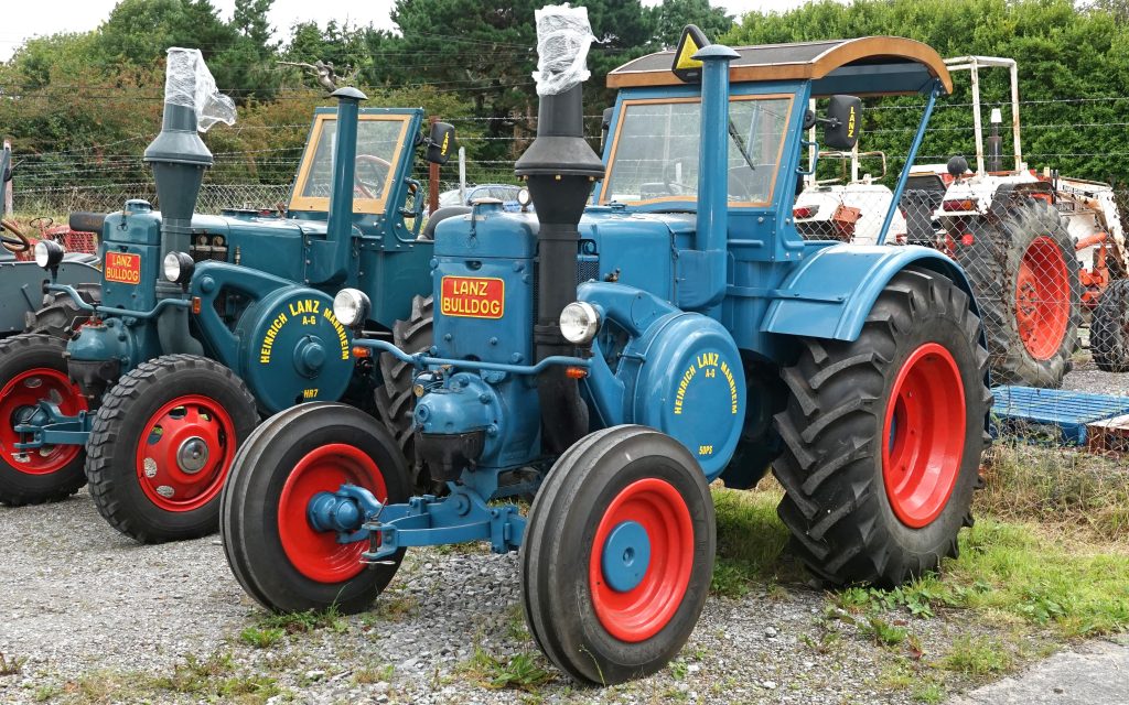 Four nicely kept Lanz bulldogs, all in good running order, will be going under the hammer