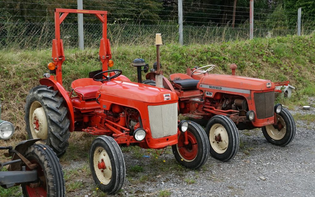 The BMC Mini and Nuffield 4/25 date from the mid-1960s and, although quite capable little machines, sales never reached the hoped for levels