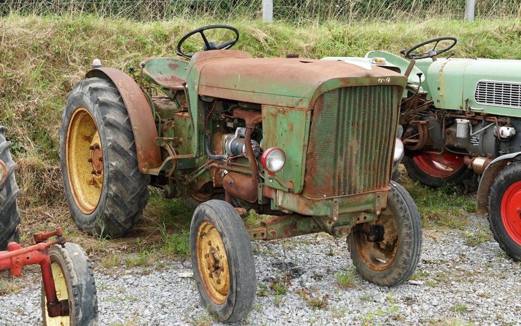 Built at Saran in France, the 303 is a rare example of John Deere fitting third party engines, in this case a 36hp unit from Standard Motors