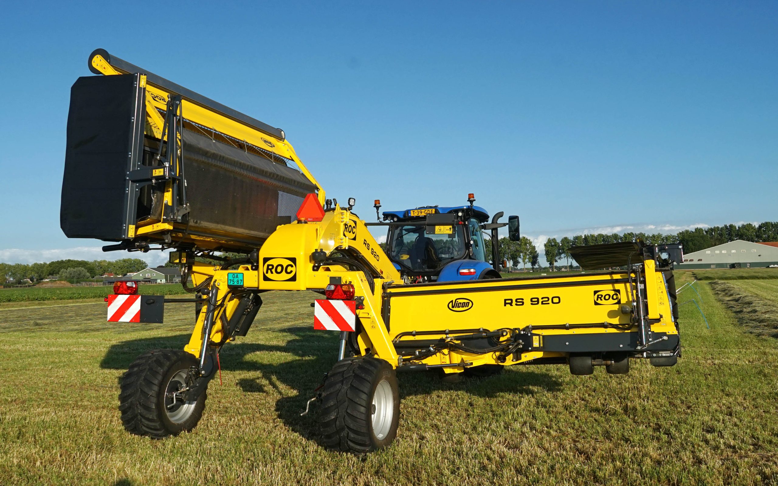 The ROC RS 920 is a versatile machine and may even be used with just one belt running