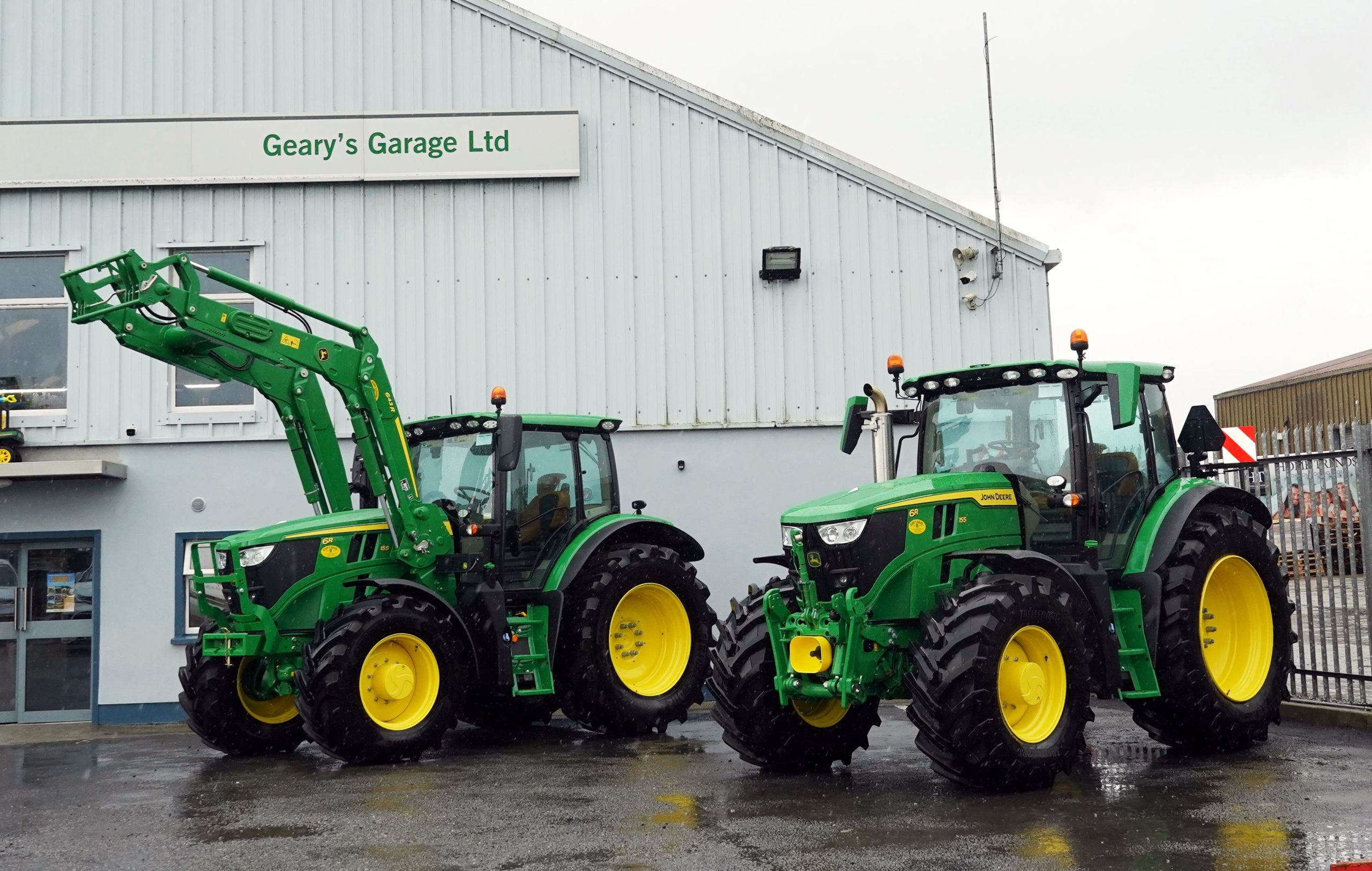 Geary's Garages Ltd represent John Deere throughout Munster and south Clare