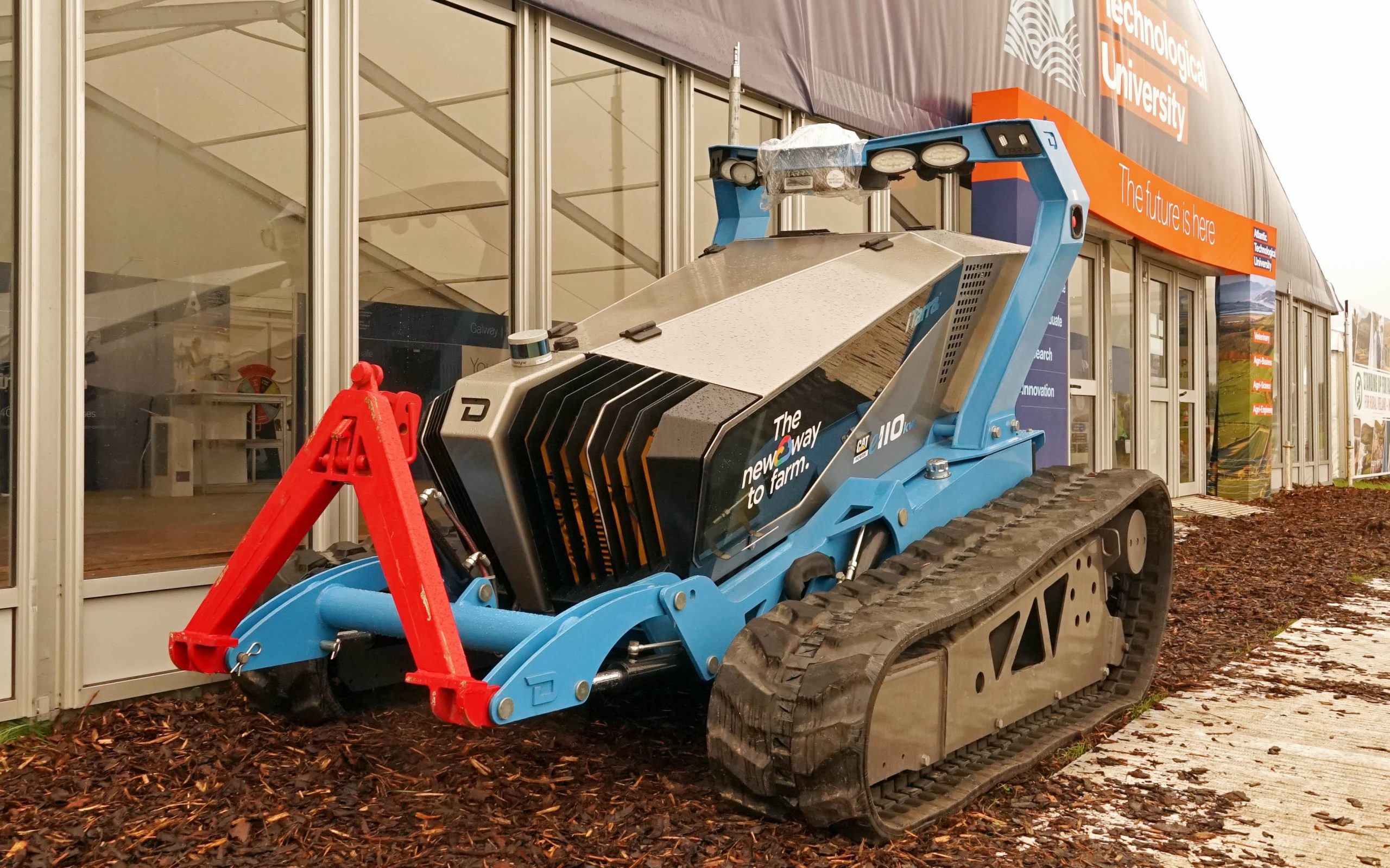 ITarra autonomous tractor from the Co. Roscommon-based startup