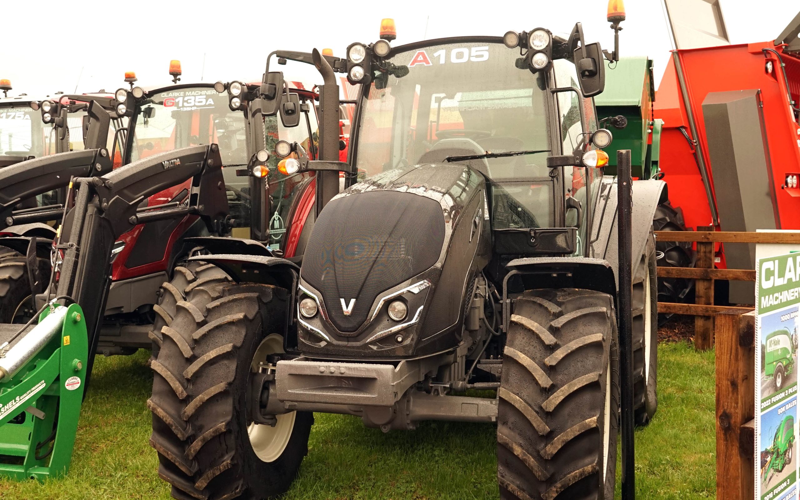 Valtra is one tractor brand that has long been available at the Ploughing, due to the efforts of Clark Machinery