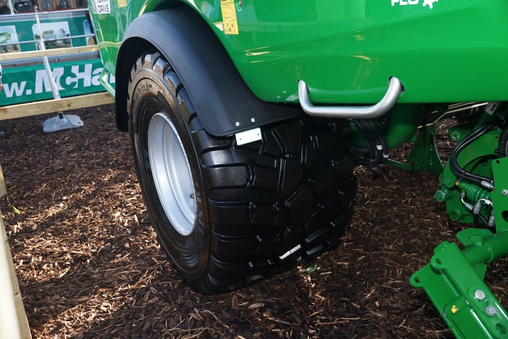 The 710/25 tyre from Vredestein is claimed to be be the ideal rubber for the job