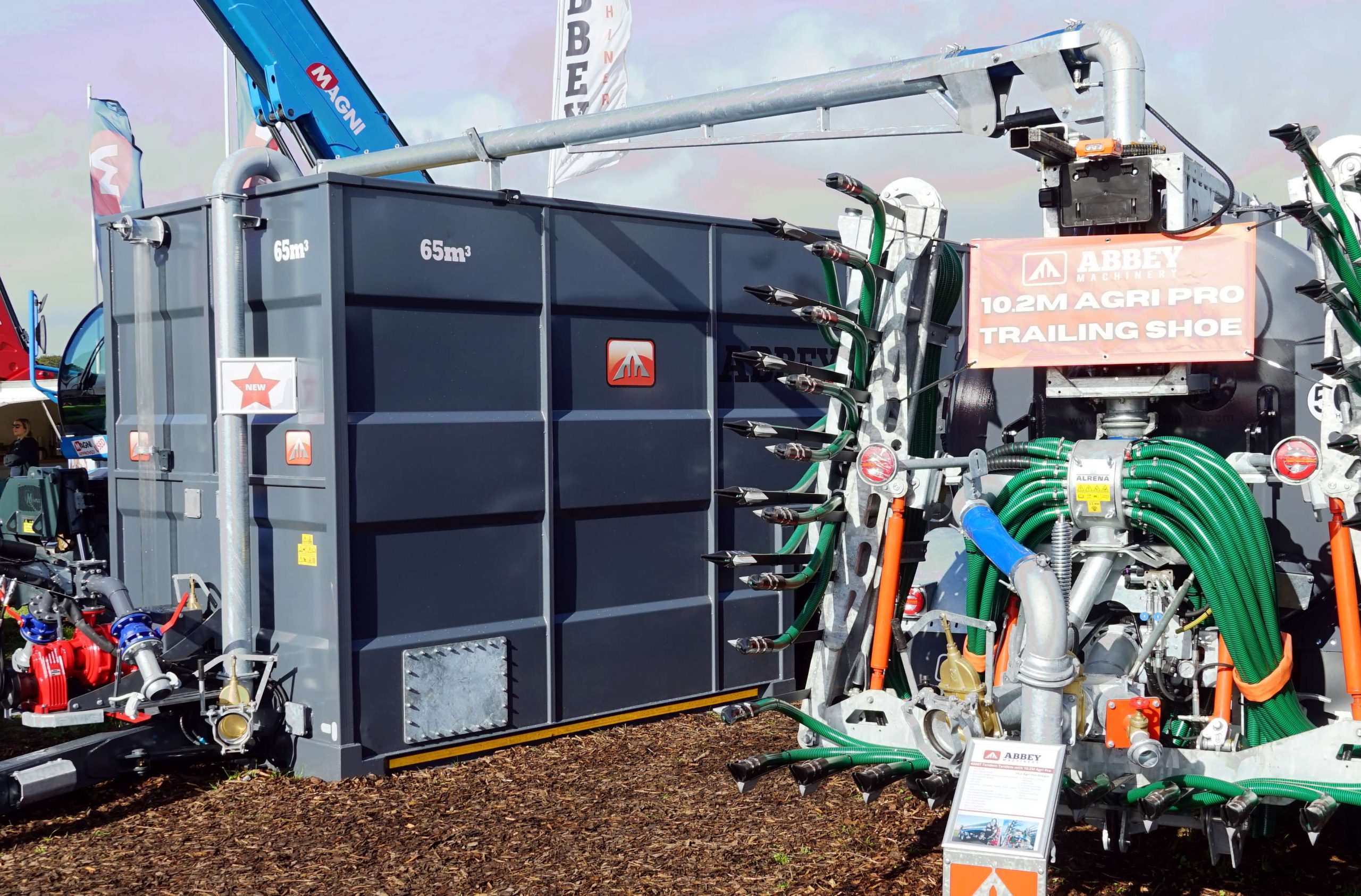 The Abbey nurse tank enables the company to provide the full spectrum of tanker spreading equipment.