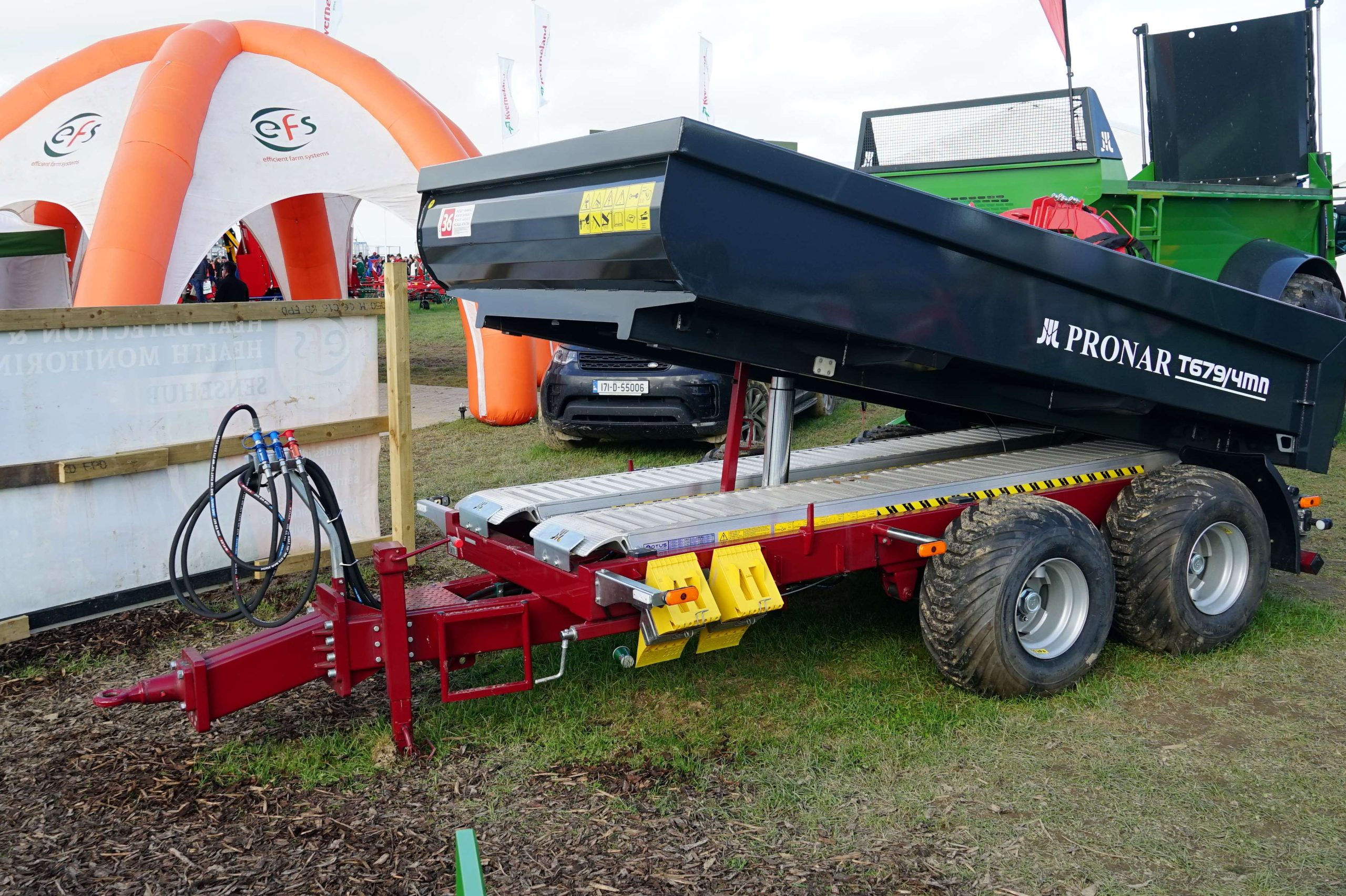 The new Pronar dump trailer has already attracted keen interest and immediate sales are anticipated