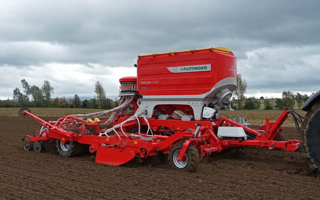 There are four main operations carried out by the one machine as it passes over the ground