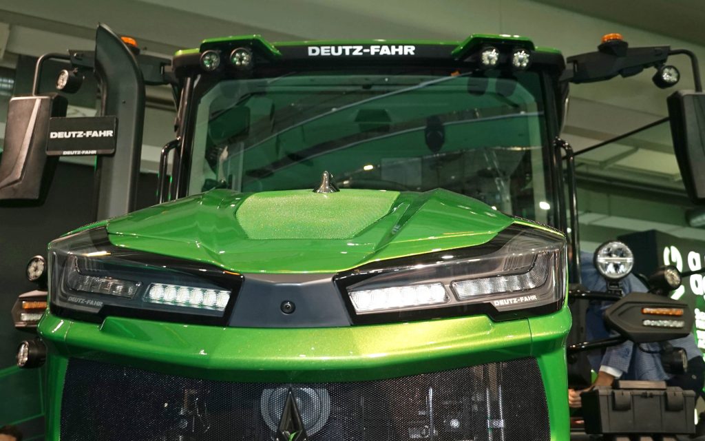 The sharpened lines are said to give the new tractors a distinctive look
