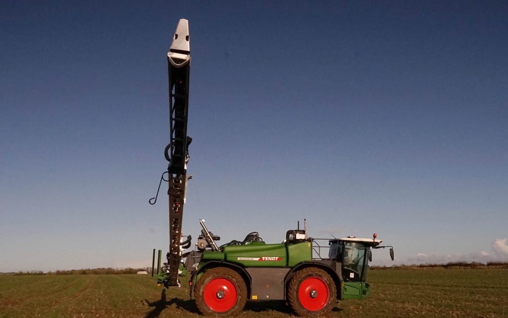 The boom is made of aluminium and easily repaired if knocked