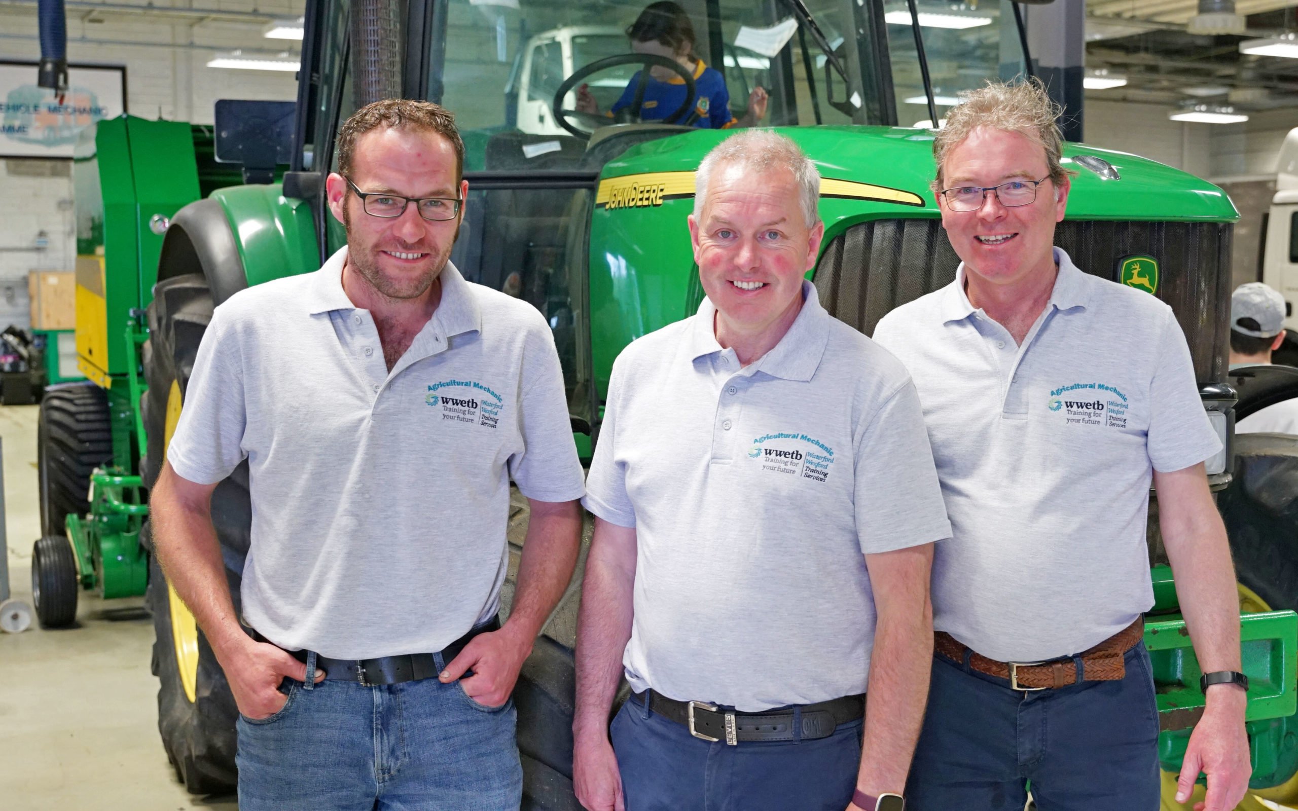 Instructors of the course include (l-r) Eddie Ryan; Tom O'Brien; and Adrian Drea