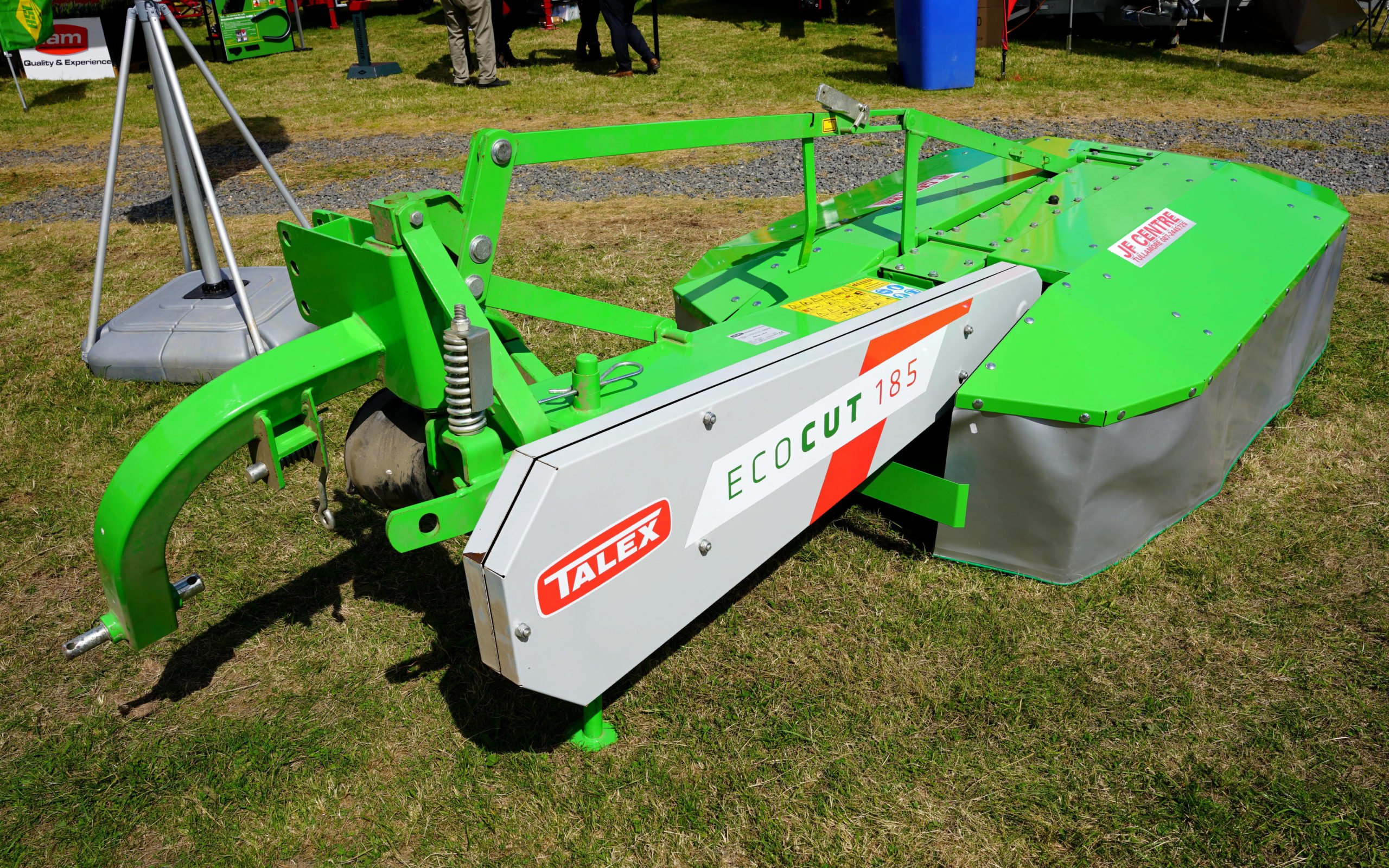 The Eco-Cut 1.85m drum mower is Alan's bestseller from the Talex range