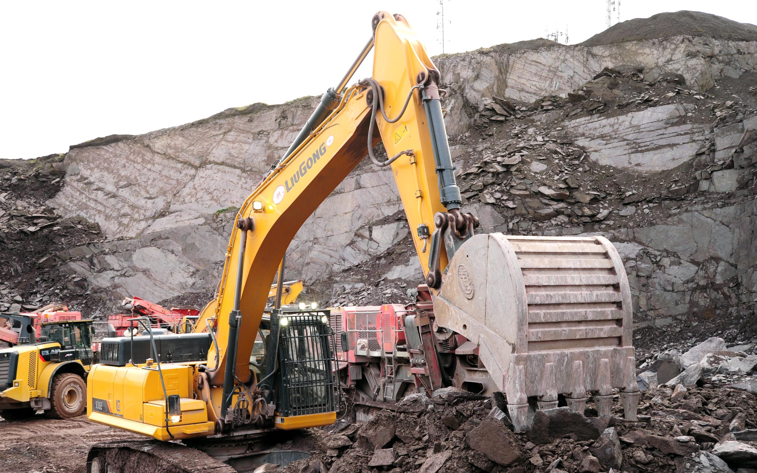 Digger bucket teeth will often use grades of steel above 400 BHN