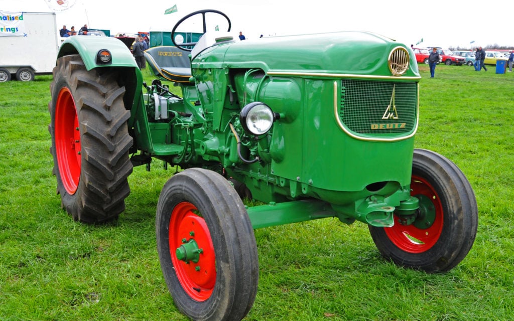Continental imports such as this Deutz are an important part of Irelands agricultural legacy