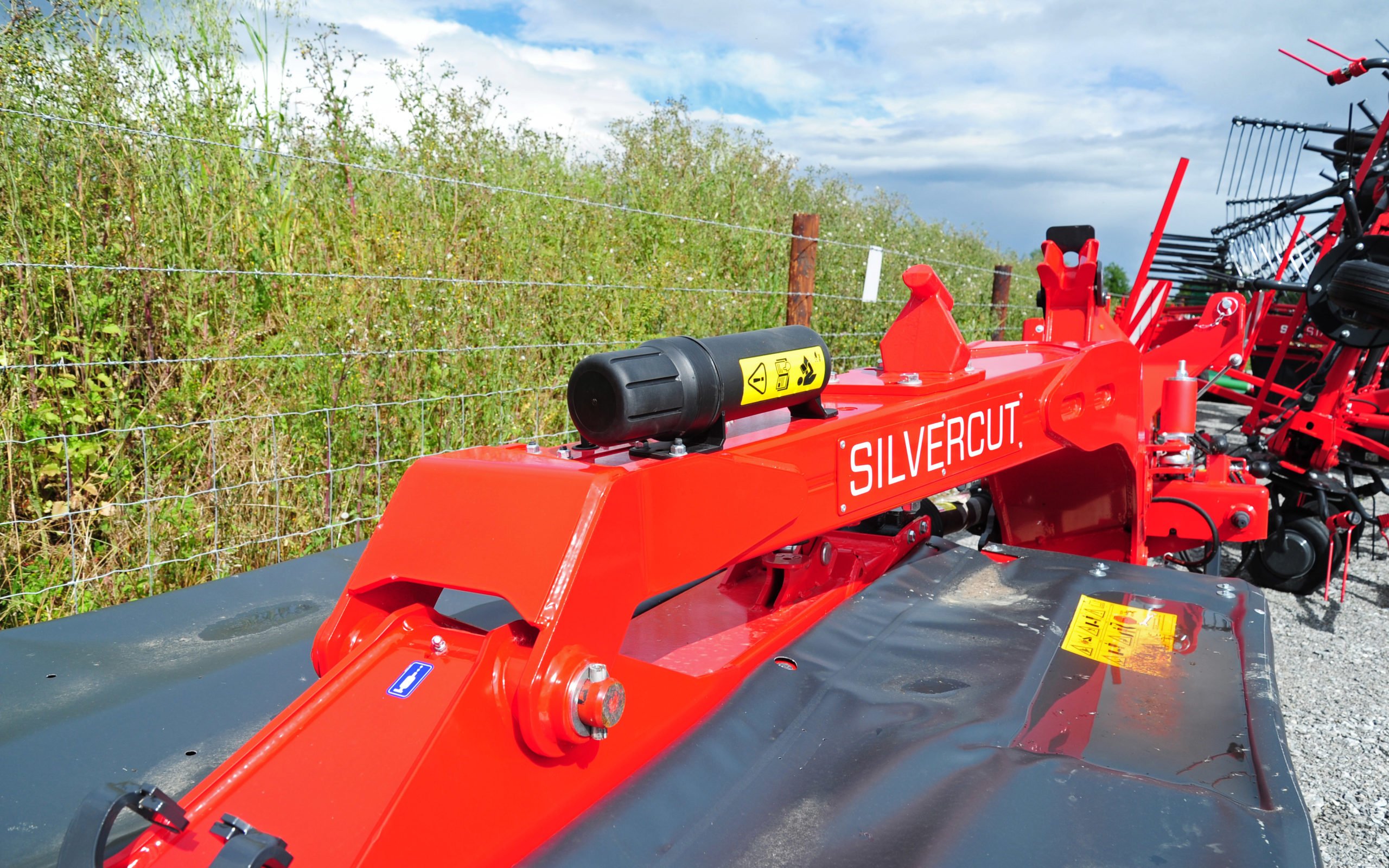 The Silverdisc range of mowers is designed for robustness and reliability